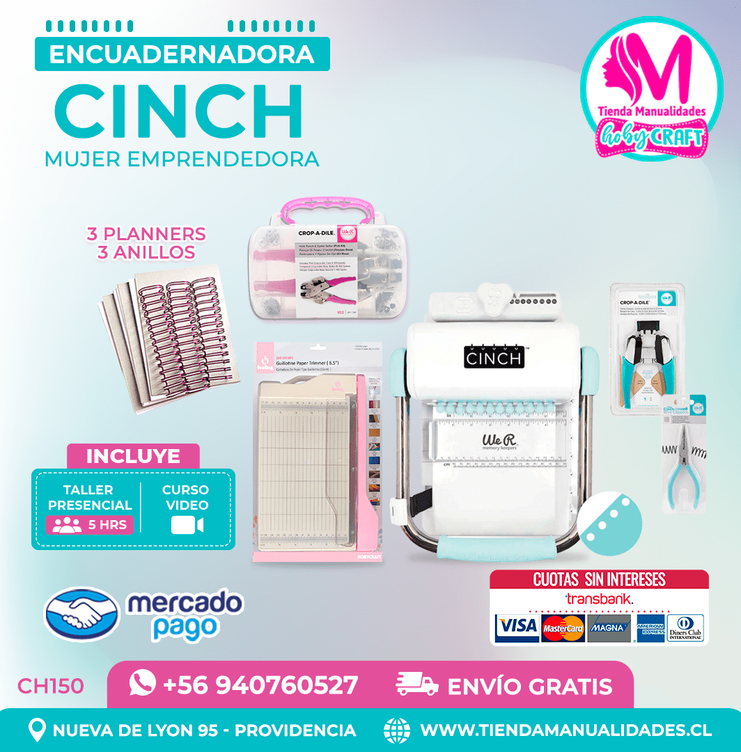 CH150 Cinch verde + Curso Video – Envío Gratis – Entrega Inmediata