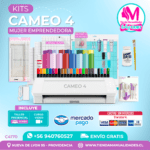 C4170 Plotter Silhouette Cameo 4 + Taller presencial – Envío gratis – Entrega inmediata