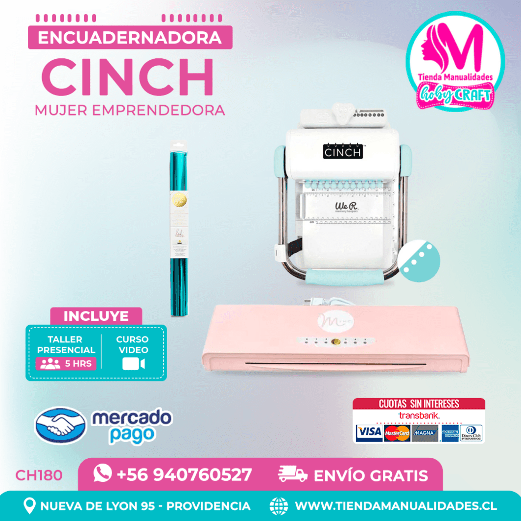 CH180 Cinch verde + Curso Video – Envío Gratis – Entrega Inmediata