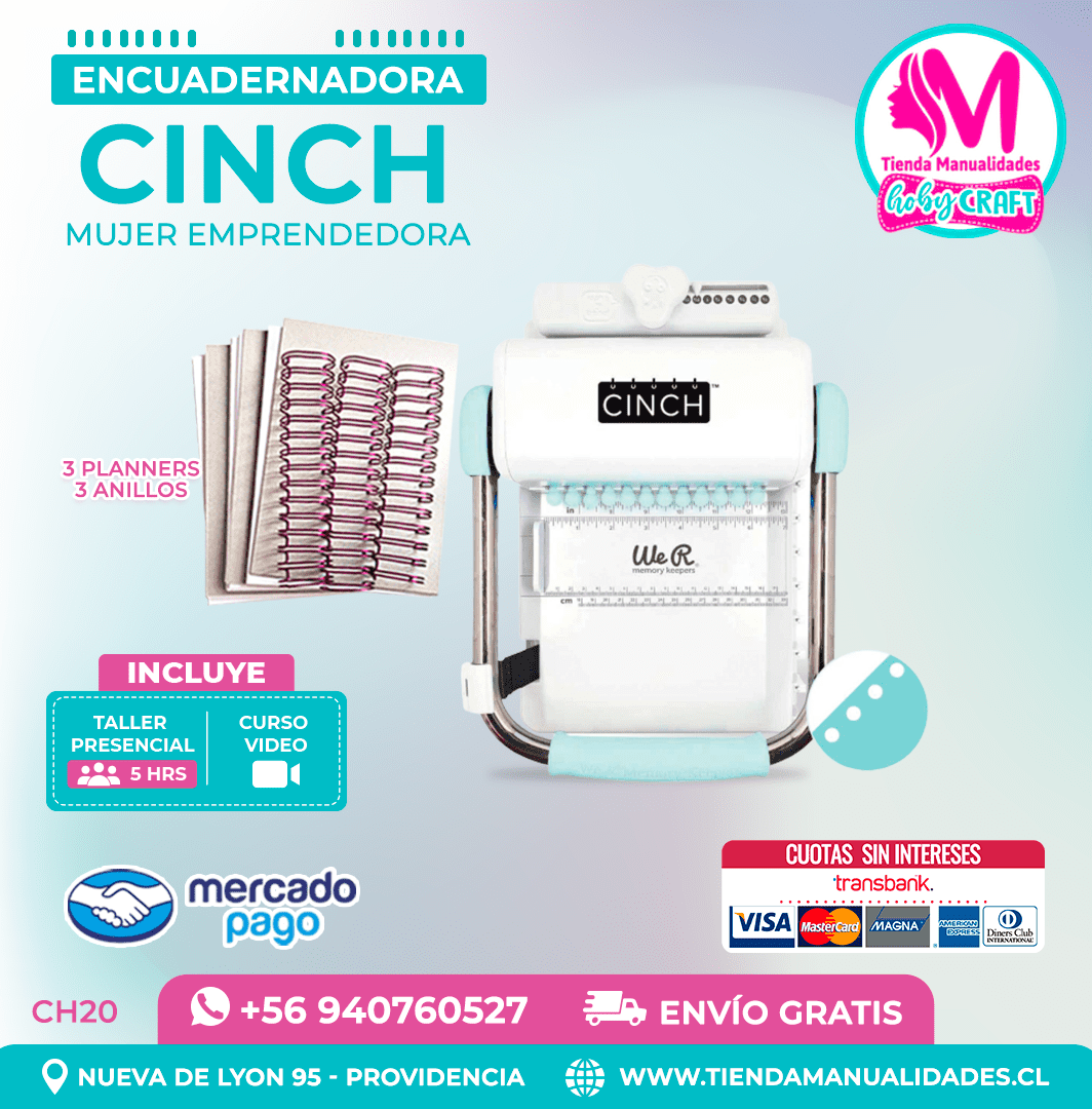 CH20 Cinch verde + Curso Video – Envío Gratis – Entrega Inmediata