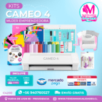 C4200 Plotter Silhouette Cameo 4 + Taller presencial – Envío gratis – Entrega inmediata