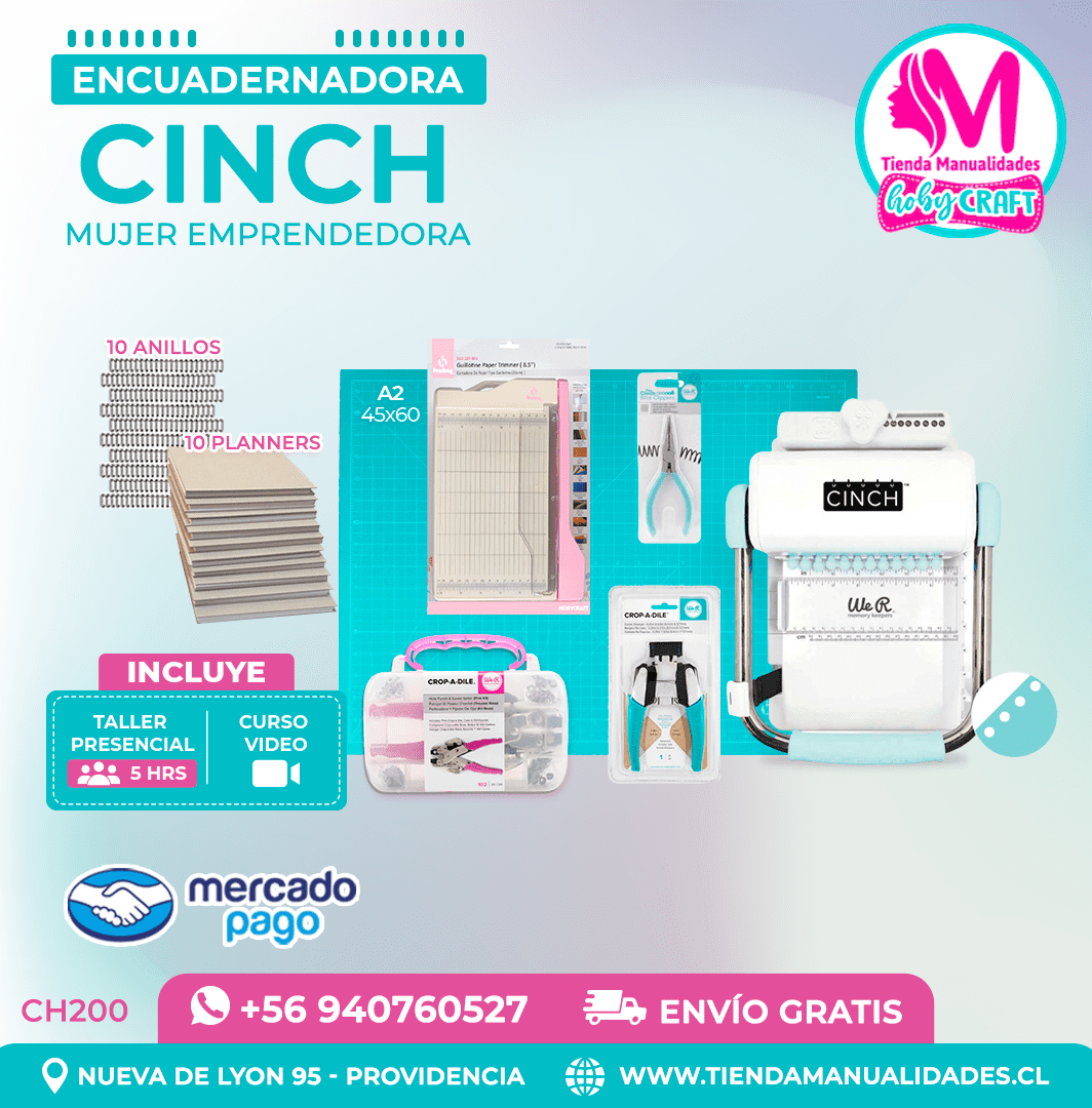 CH200 Cinch verde + Curso Video – Envío Gratis – Entrega Inmediata