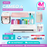 C4211 Plotter Silhouette Cameo 4 + Taller presencial – Envío gratis – Entrega inmediata