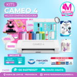 C4220 Plotter Silhouette Cameo 4 + Taller presencial – Envío gratis – Entrega inmediata