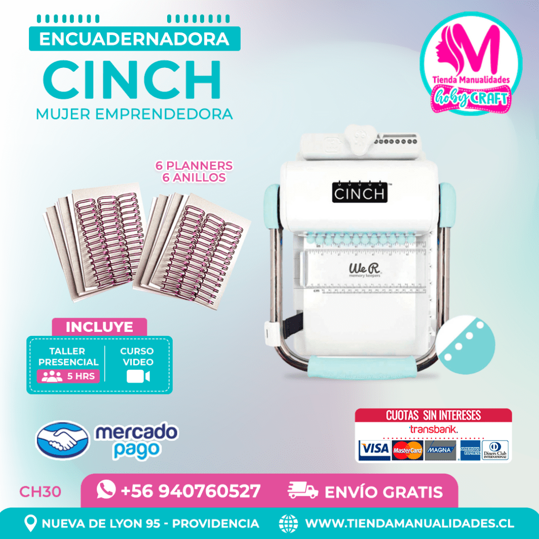 CH30 Cinch verde + Curso Video – Envío Gratis – Entrega Inmediata