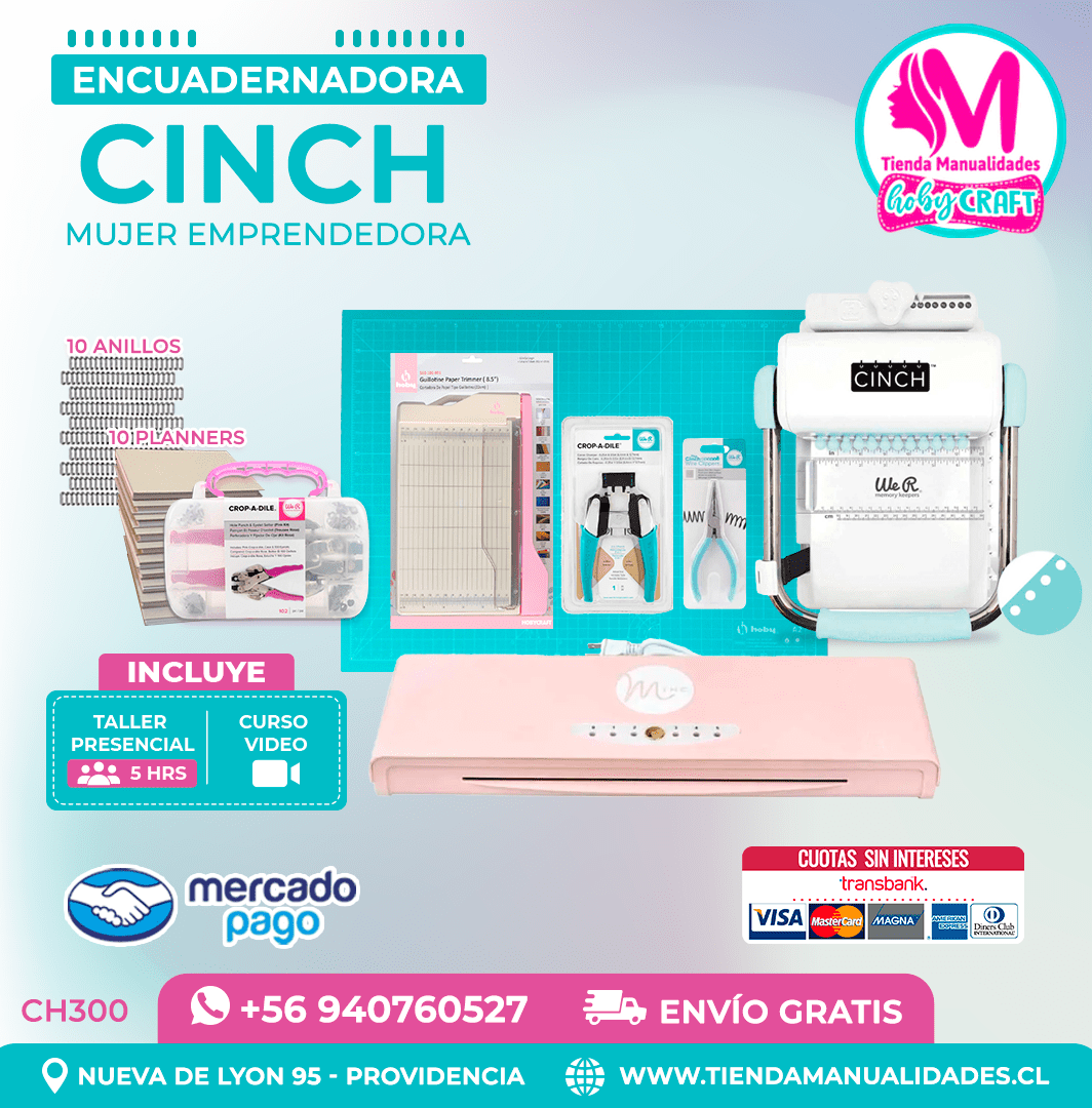 CH300 Cinch verde + Curso Video – Envío Gratis – Entrega Inmediata