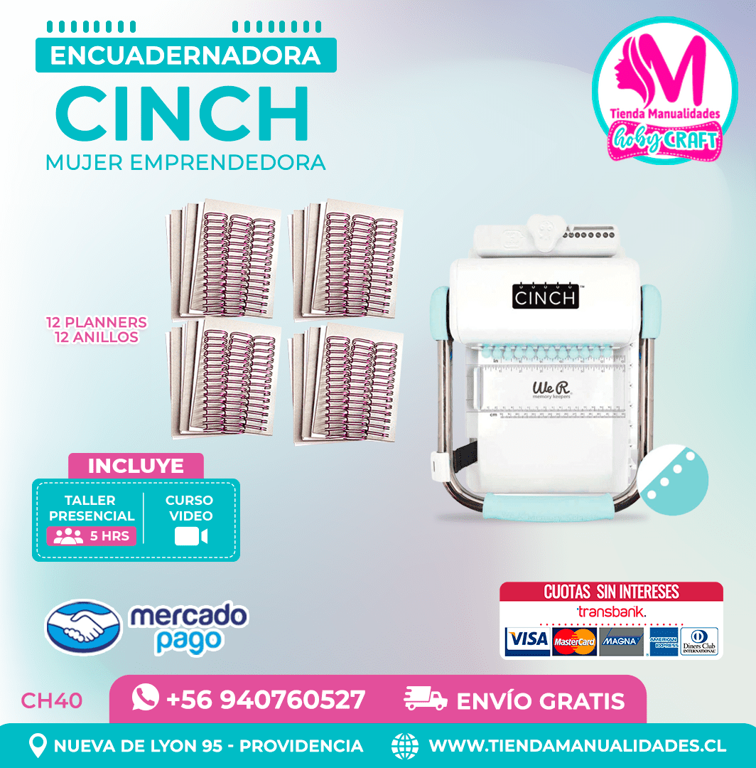 CH40 Cinch verde + Curso Video – Envío Gratis – Entrega Inmediata