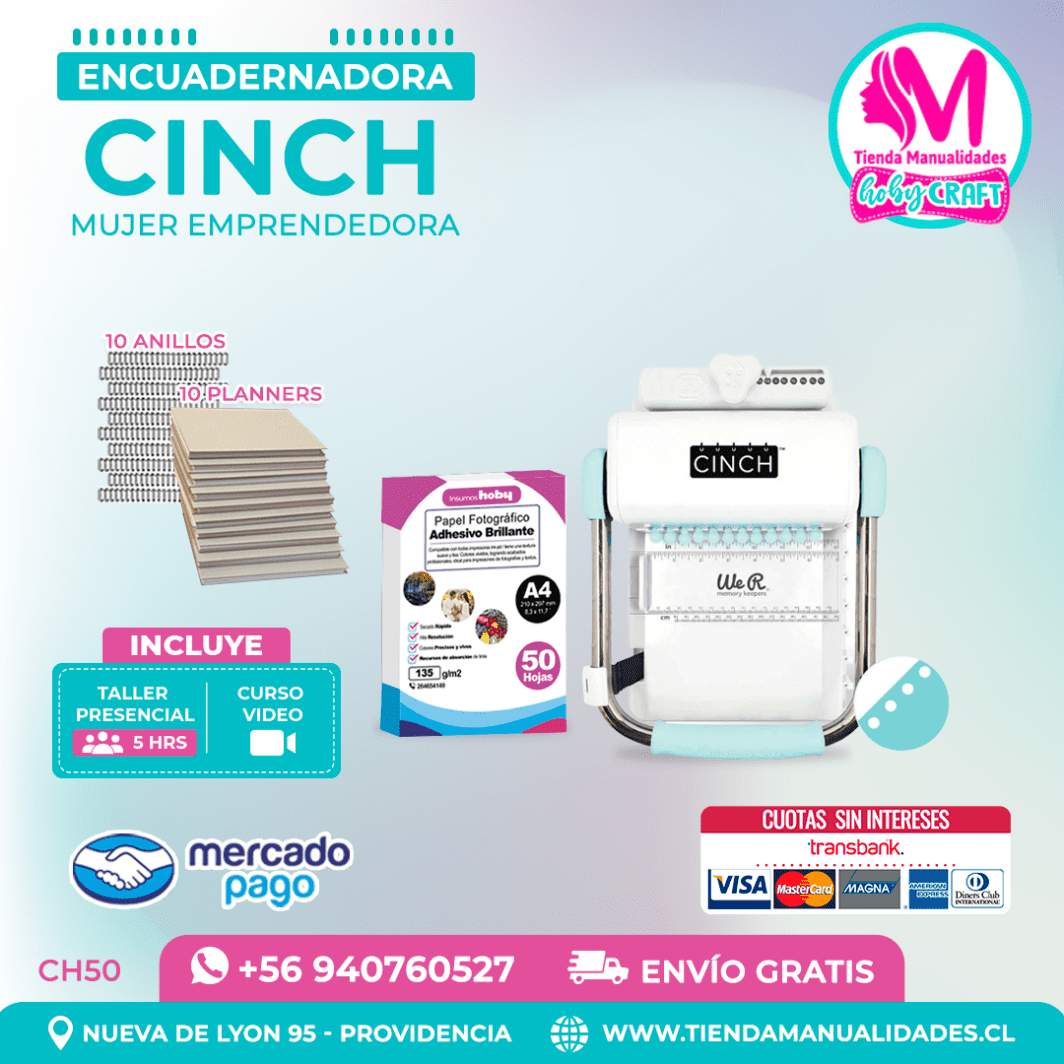 CH50 Cinch verde + Curso Video – Envío Gratis – Entrega Inmediata