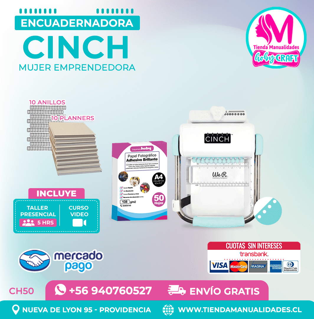 CH50 Cinch verde + Curso Video – Envío Gratis – Entrega Inmediata