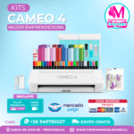 C460 Plotter Silhouette Cameo 4 + Taller presencial – Envío gratis – Entrega inmediata