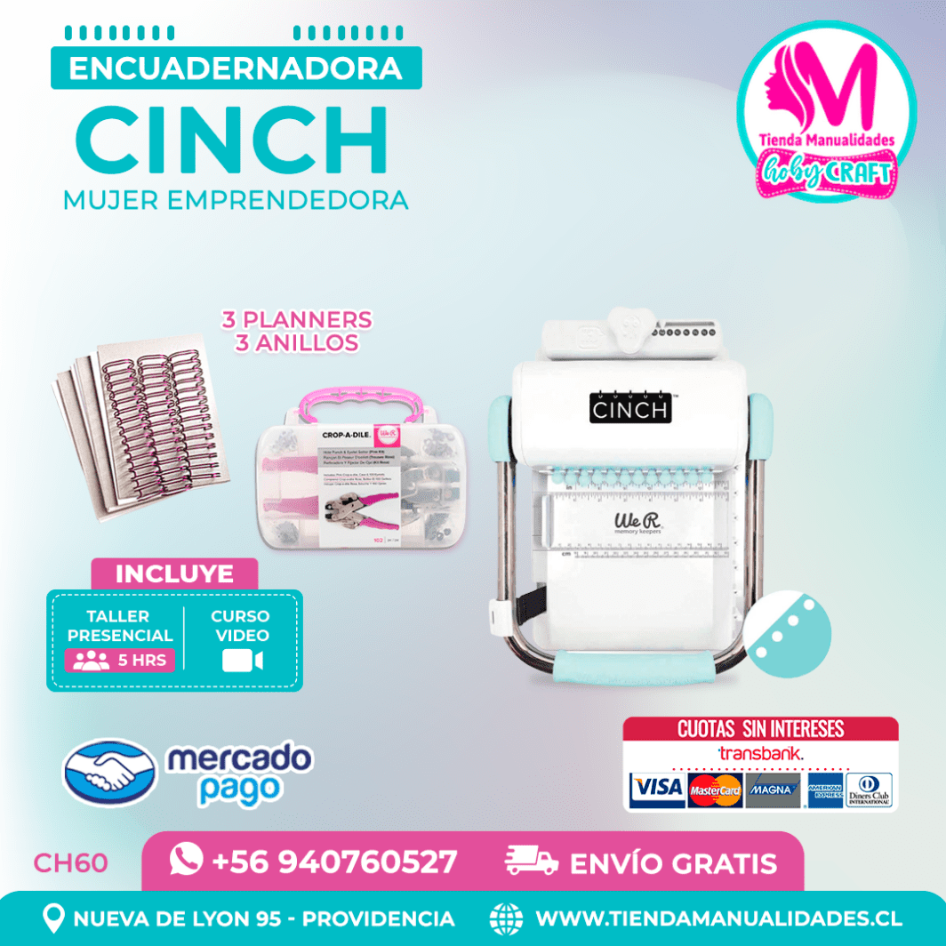 CH60 Cinch verde + Curso Video – Envío Gratis – Entrega Inmediata