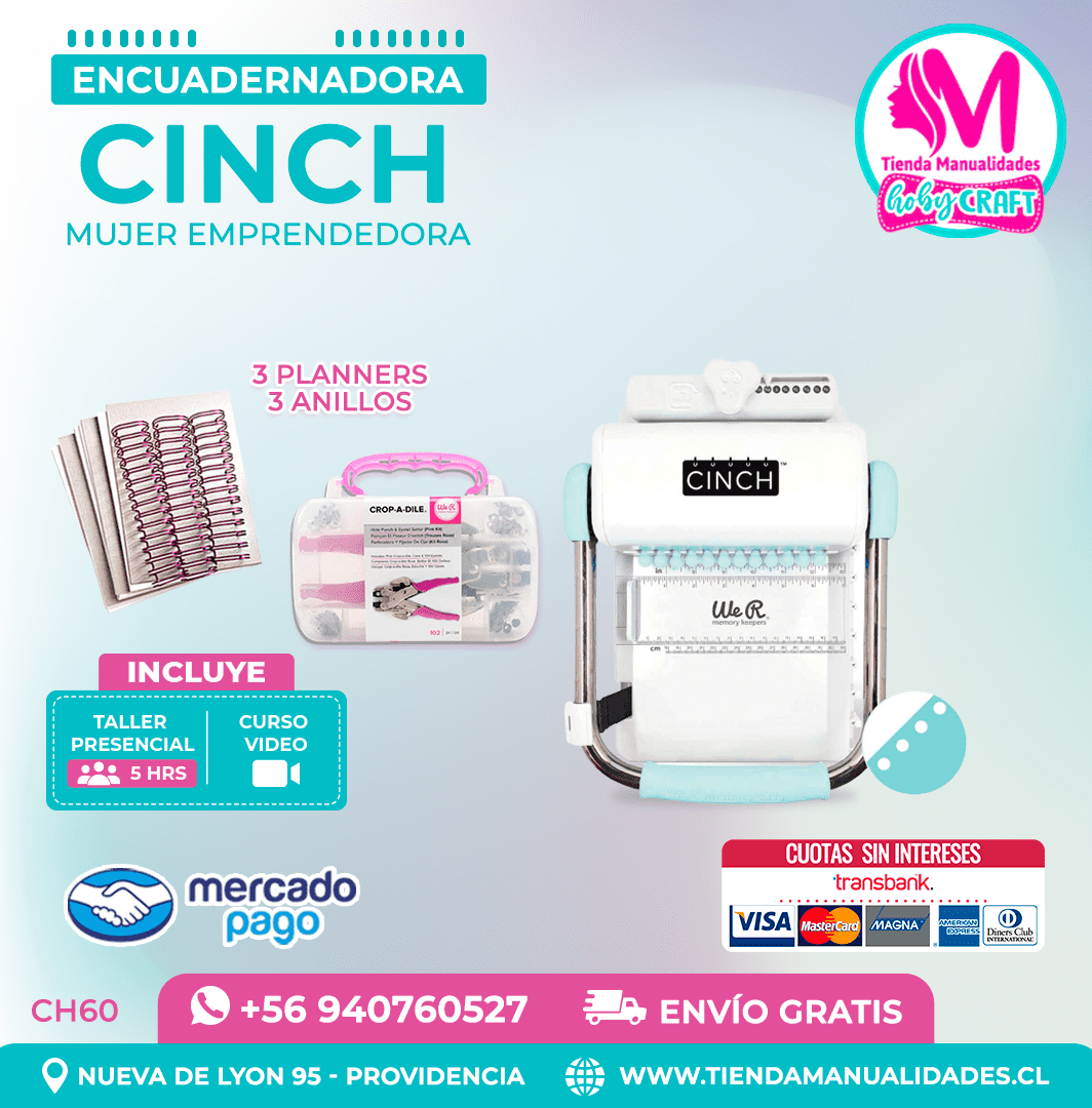 CH60 Cinch verde + Curso Video – Envío Gratis – Entrega Inmediata