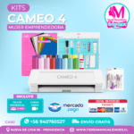 C490 Plotter Silhouette Cameo 4 + Taller presencial – Envío gratis – Entrega inmediata