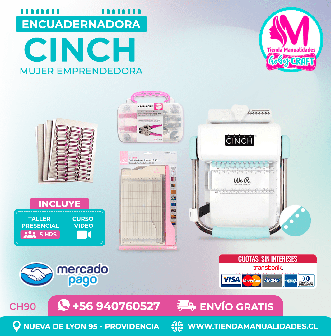 CH90 Cinch verde + Curso Video – Envío Gratis – Entrega Inmediata
