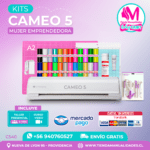 C540 Kit Silhouette Cameo 5 blanca + Taller presencial + Envío gratis – Entrega inmediata