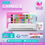 C550 Kit Silhouette Cameo 5 blanca + Taller presencial + Envío gratis – Entrega inmediata