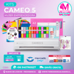 C560 Kit Silhouette Cameo 5 blanca + Taller presencial + Envío gratis – Entrega inmediata