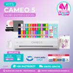 C570 Kit Silhouette Cameo 5 blanca + Taller presencial + Envío gratis – Entrega inmediata