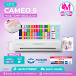 C580 Kit Silhouette Cameo 5 blanca + Taller presencial + Envío gratis – Entrega inmediata