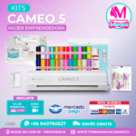 C590 Kit Silhouette Cameo 5 blanca + Taller presencial + Envío gratis – Entrega inmediata – Entrega inmediata